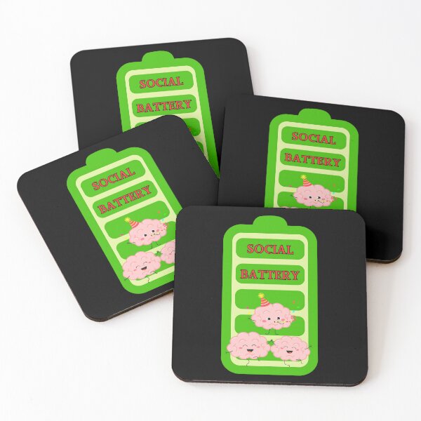Item preview, Full Social Battery - 1 designed and sold by SomethingNiceHI.