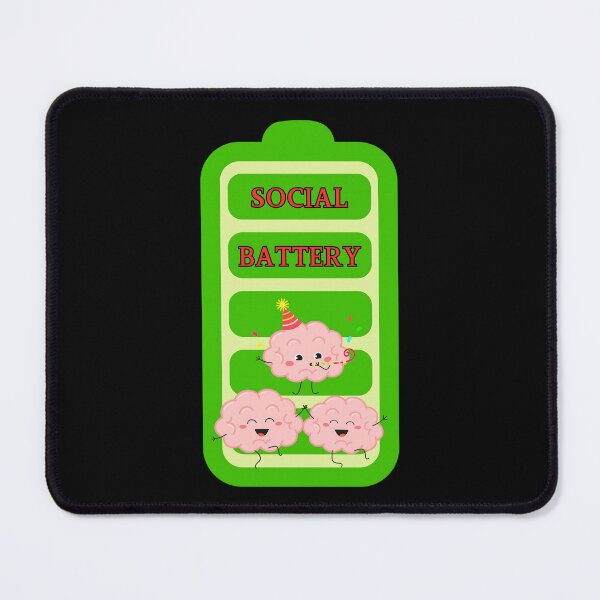 Item preview, Full Social Battery - 1 designed and sold by SomethingNiceHI.