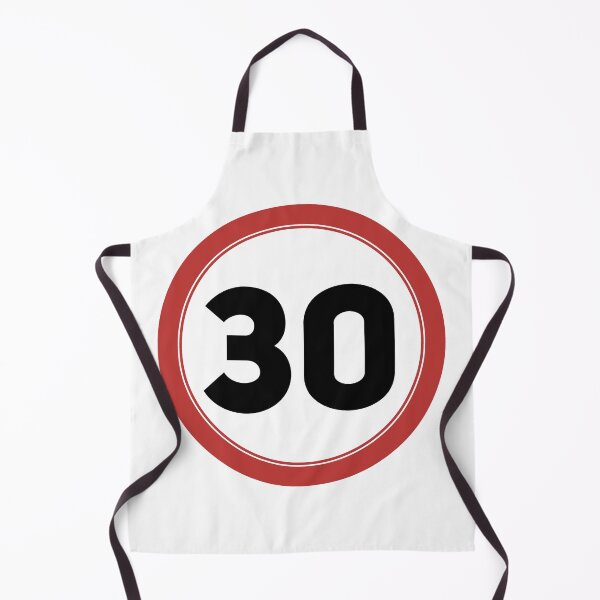 Item preview, Speed limit 30, happy 30th birthday designed and sold by Wolagno.