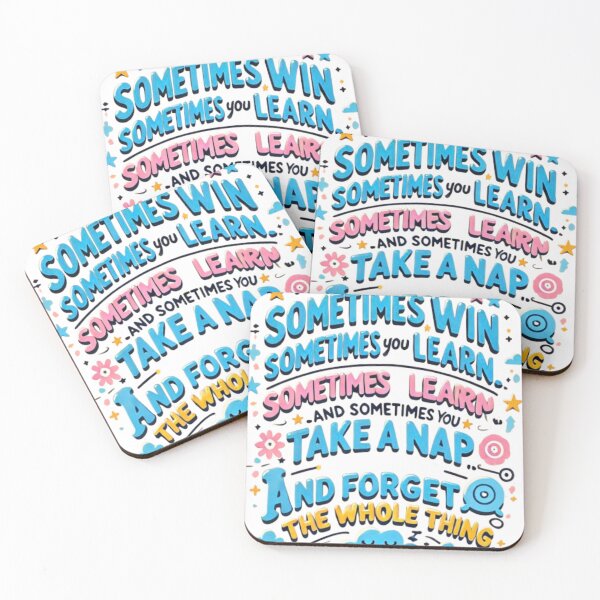 Item preview, Sometimes You Win, Sometimes You Learn designed and sold by CanvasWhimsy.