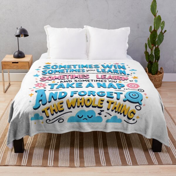 Item preview, Sometimes You Win, Sometimes You Learn designed and sold by CanvasWhimsy.