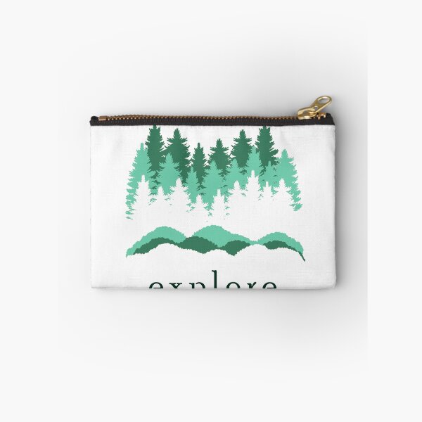 Item preview, Explore Nature Lover Green Forest Trekking Design designed and sold by h44k0n.