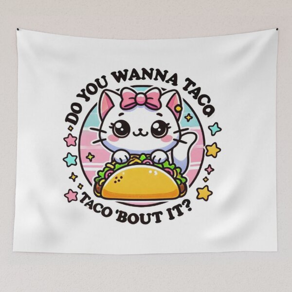 Item preview, Hello Kitty "Taco 'Bout It" designed and sold by SztylishDesigns.