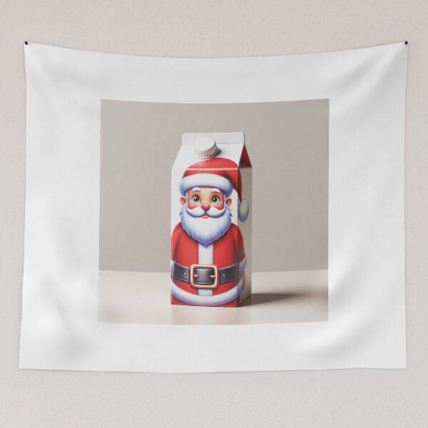 Item preview, Santa On A Milk Carton designed and sold by DSoriaDesign.