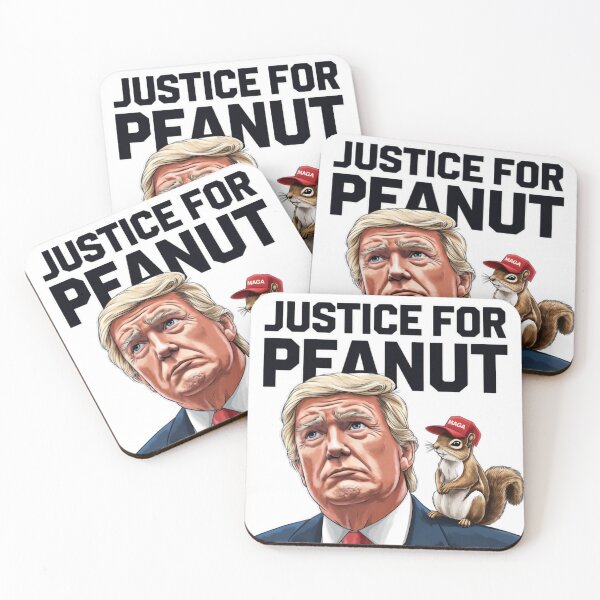 Item preview, Justice for peanut Trump vibes designed and sold by PrintopiaHaven.