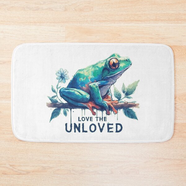 Item preview, Love The Unloved Amphibian Tree Frog Watercolor designed and sold by TomFrontierArt.
