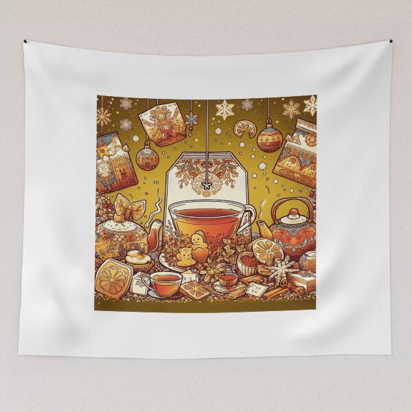 Item preview, Christmas Tea Bag designed and sold by DSoriaDesign.