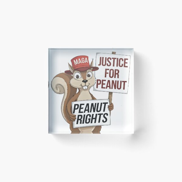 Item preview, justice for peanut the squirrel designed and sold by PrintopiaHaven.