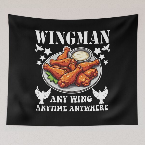 Item preview, Wingman Any wing Anytime Anywhere designed and sold by Suldaanstyle.