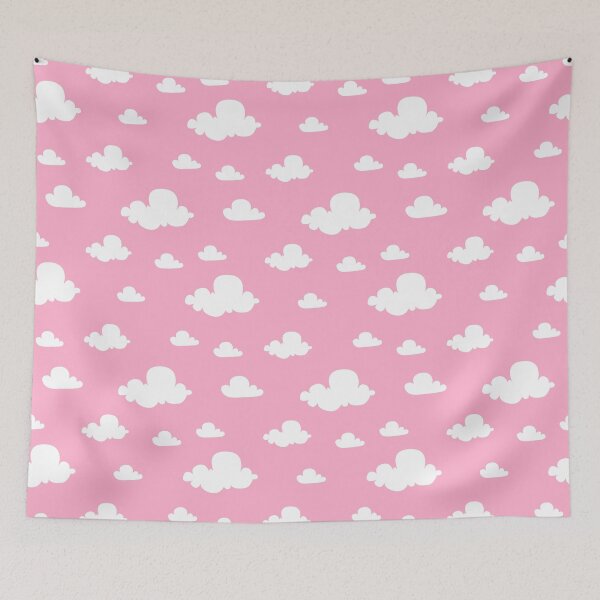 Item preview, Cute Pink Cloud Pattern designed and sold by ChaosDesigns876.