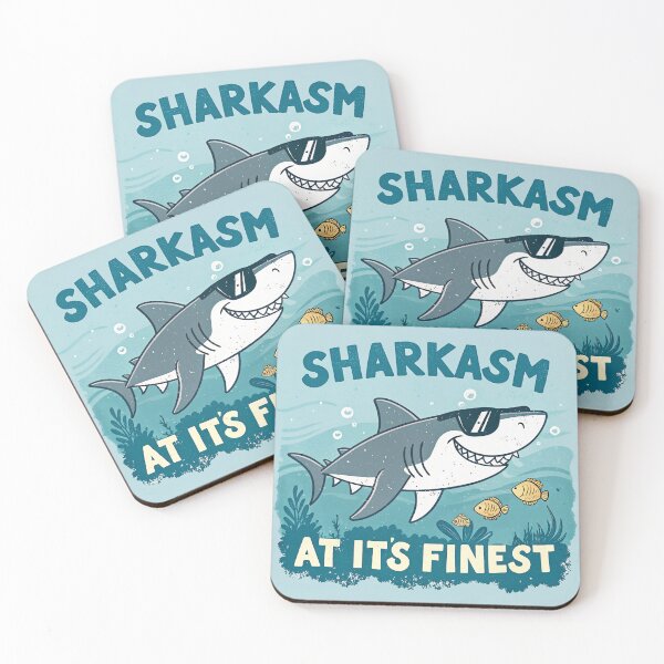 Item preview, Sharkasm - At Its Finest designed and sold by TheArtOfRanda.