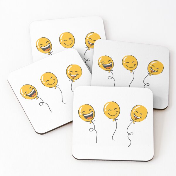 Item preview, Cheerful yellow helium balloons designed and sold by CHERRY--SHOP.
