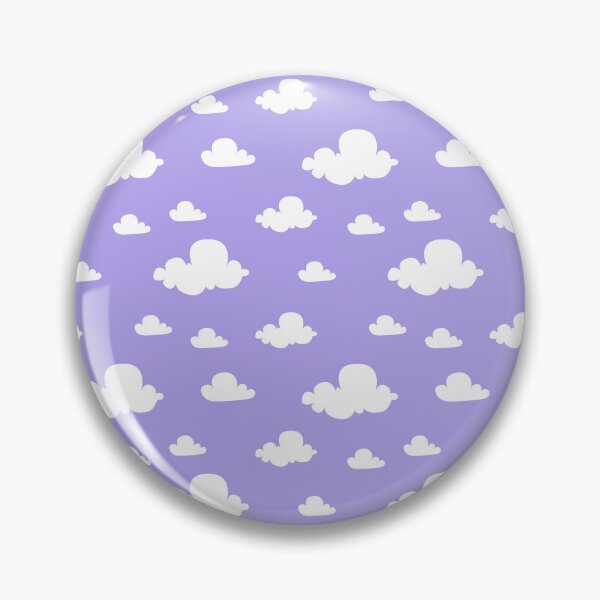 Item preview, Cute Purple Cloud Pattern designed and sold by ChaosDesigns876.