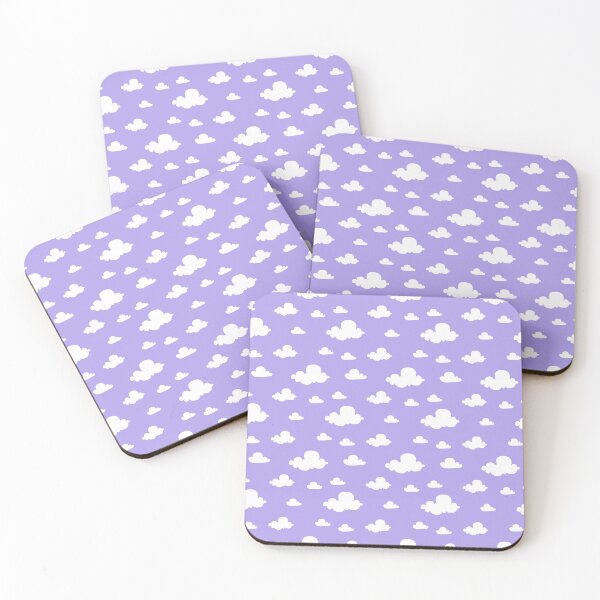Item preview, Cute Purple Cloud Pattern designed and sold by ChaosDesigns876.