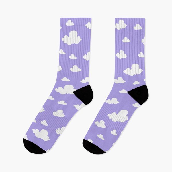 Item preview, Cute Purple Cloud Pattern designed and sold by ChaosDesigns876.