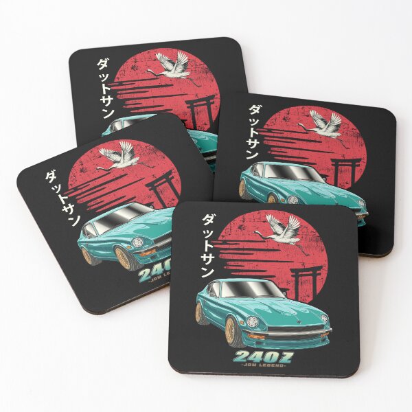 Item preview, Teal Datsun 240z Japanese Sun Rising designed and sold by JDM Guyvit.