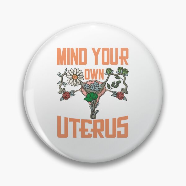 Item preview, Mind Your Own Uterus – Feminist Botanical Art designed and sold by T-M-Design.