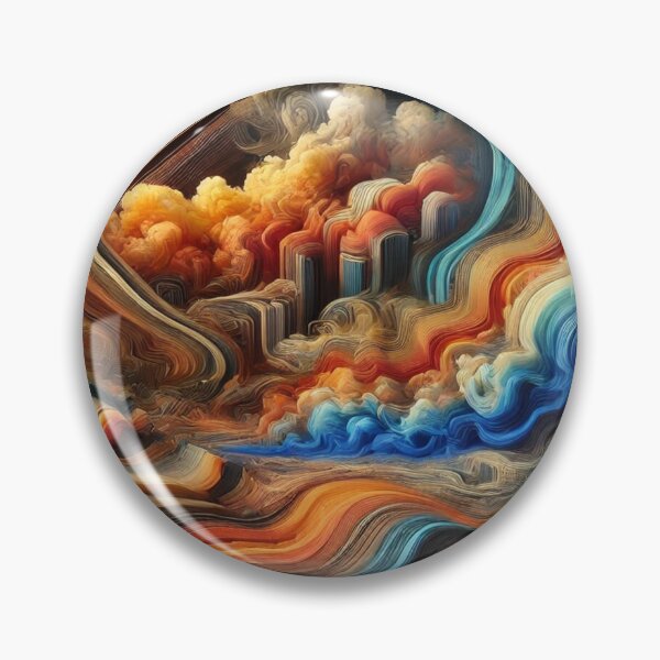 Item preview, Currents of the Earth – A Surreal Dance of Colors designed and sold by Sigtrix.