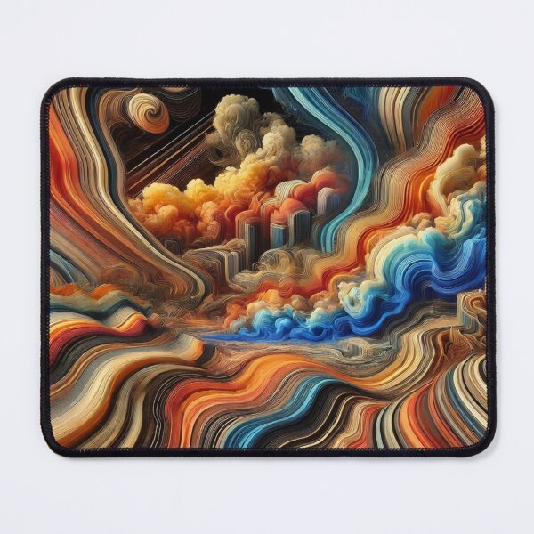 Item preview, Currents of the Earth – A Surreal Dance of Colors designed and sold by Sigtrix.