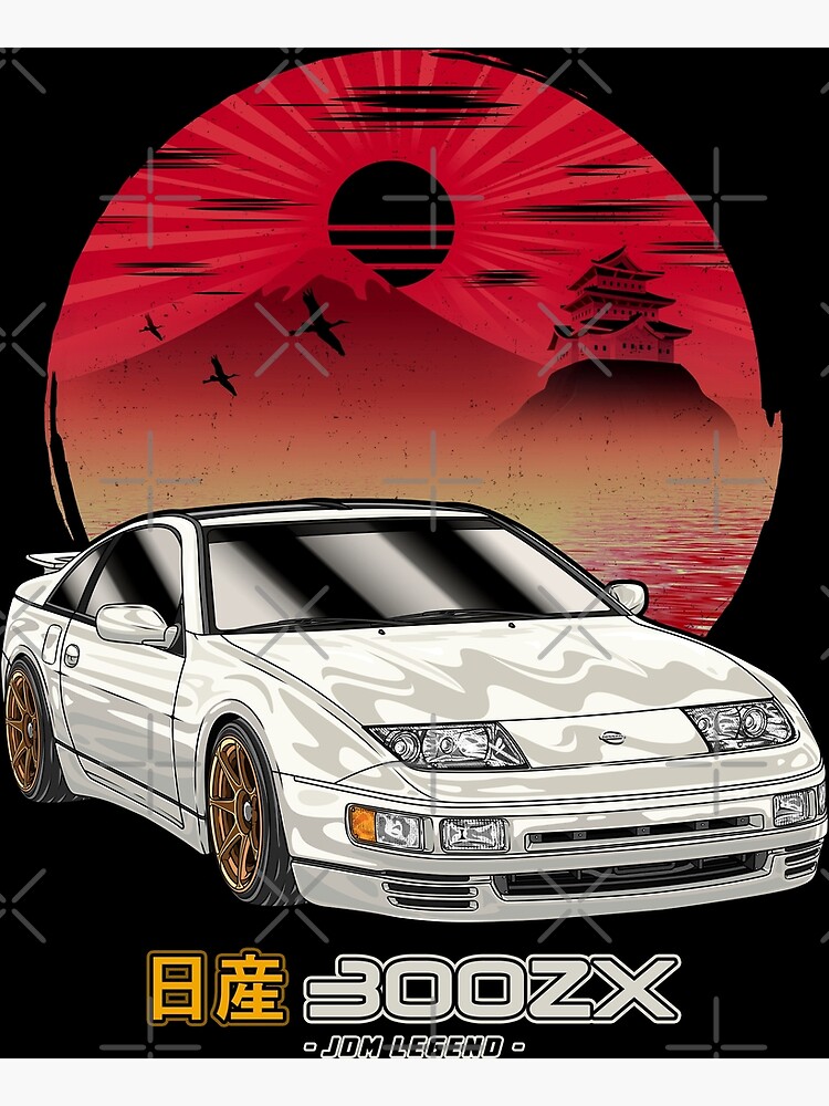 日産 フェアレディZ ZONE 販促ポスター 旧車 FairladyZ JDM Nippon Nissan 300ZX Fairlady Z
