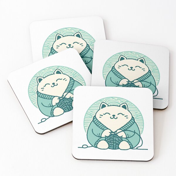 Item preview, Fat Cat Knitting designed and sold by WanderlustCoCo.