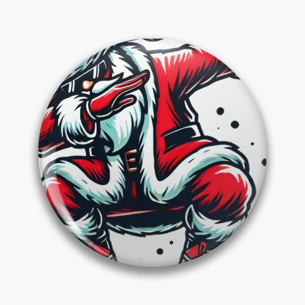 Item preview, Dabbin' Santa Funny Christmas Art designed and sold by AIARTIST1.