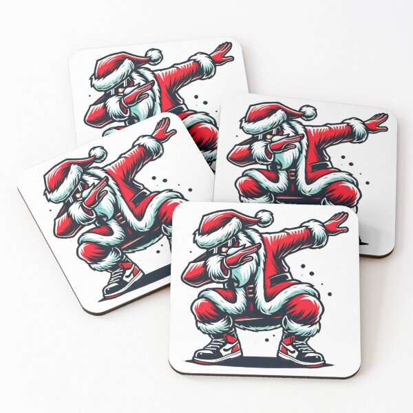Item preview, Dabbin' Santa Funny Christmas Art designed and sold by AIARTIST1.