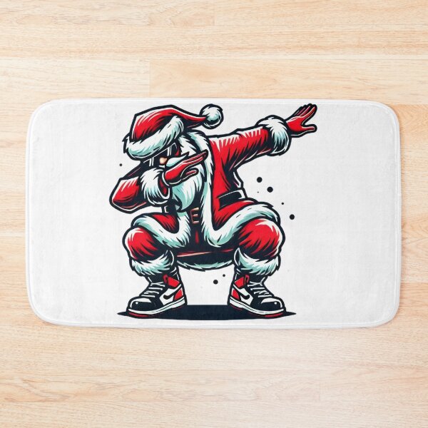 Item preview, Dabbin' Santa Funny Christmas Art designed and sold by AIARTIST1.