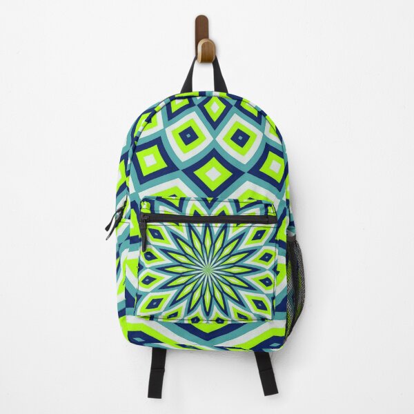 Item preview, Dome Effect Mandala Pattern Blue, Lime, Navy Blue designed and sold by taiche.