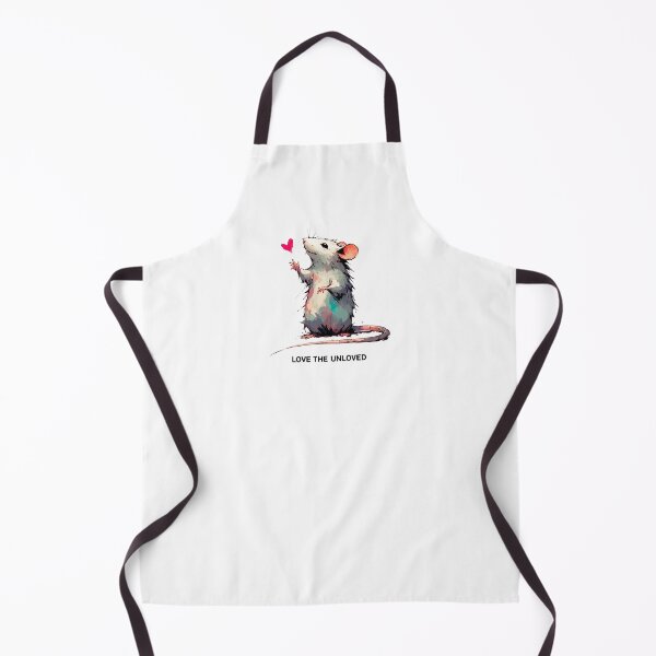 Item preview, Love The Unloved Cute Rat Watercolor designed and sold by TomFrontierArt.