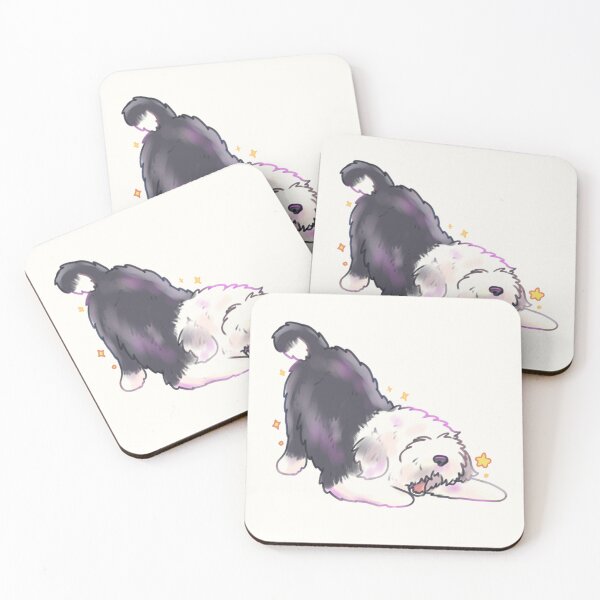 Item preview, Playful old english sheepdog   designed and sold by Mayarartsy.