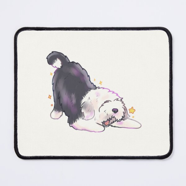 Item preview, Playful old english sheepdog designed and sold by Mayarartsy.