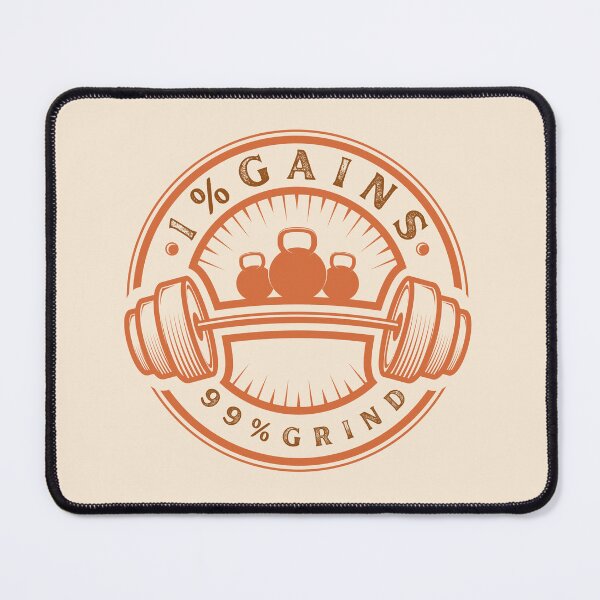Item preview, 1% Gains, 99% Grind – Perfect for Gym Warriors! designed and sold by DesignDazzles.