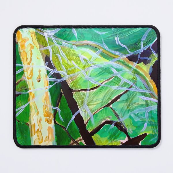 Item preview, autumn in the rain, acrylic on paper designed and sold by Tereza Pilar Art.