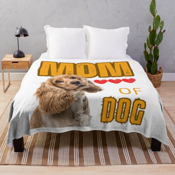 Item preview, Dog Mom of a Cocker Spaniel– Proud Cocker Spaniel Lover Gift for Pet Owners designed and sold by Colorful-Garden.