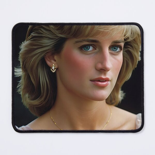 Item preview, Elegant Princess Diana Portrait – Timeless Icon Art Print designed and sold by VZCreativeLab.