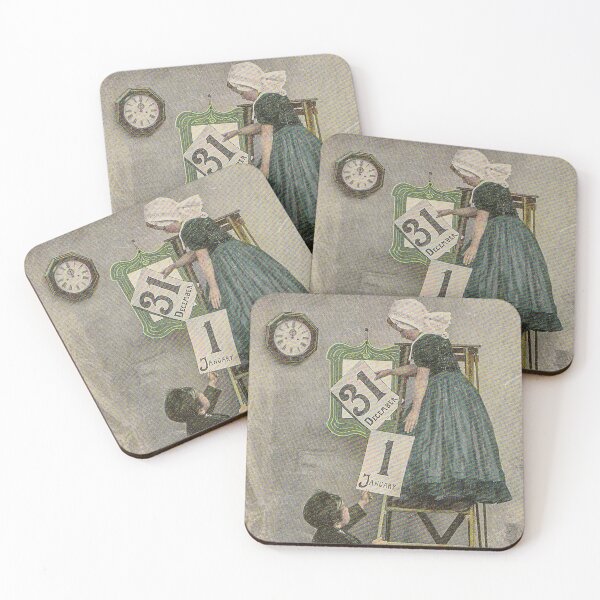 Item preview, Changing year on vintage postcard designed and sold by Photopat.