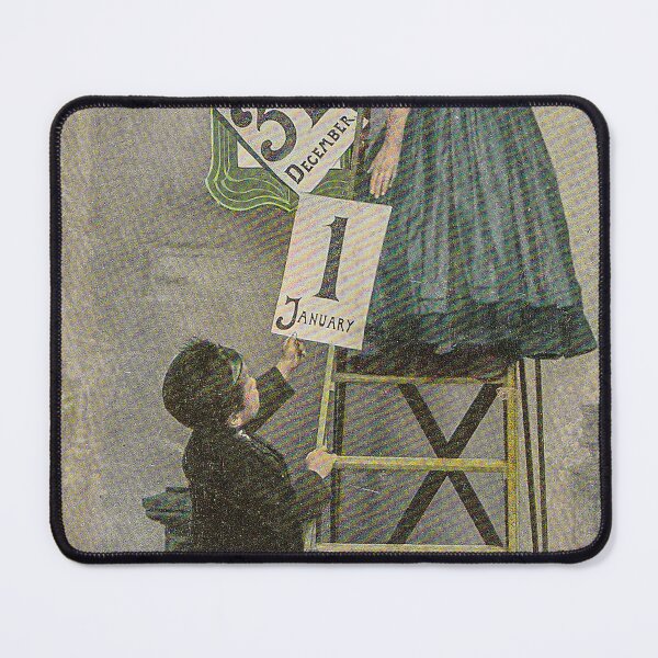 Item preview, Changing year on vintage postcard designed and sold by Photopat.