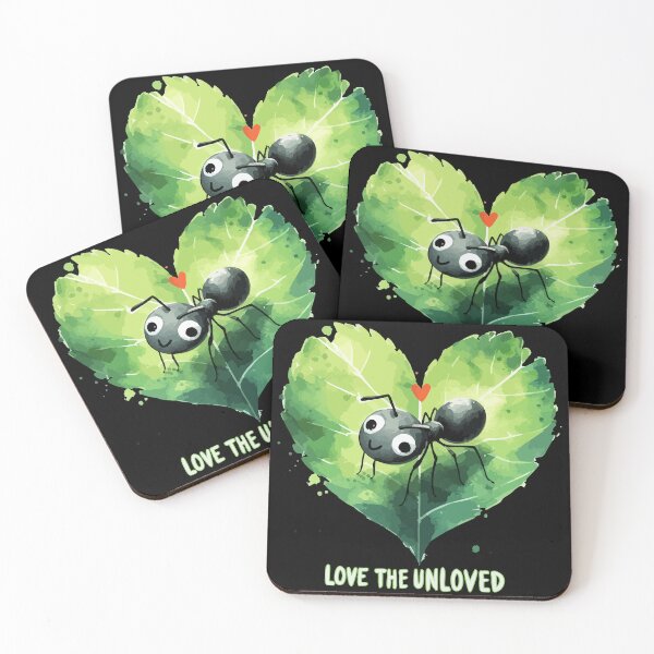 Item preview, Love The Unloved Sketchy Cute Ant Watercolor designed and sold by TomFrontierArt.