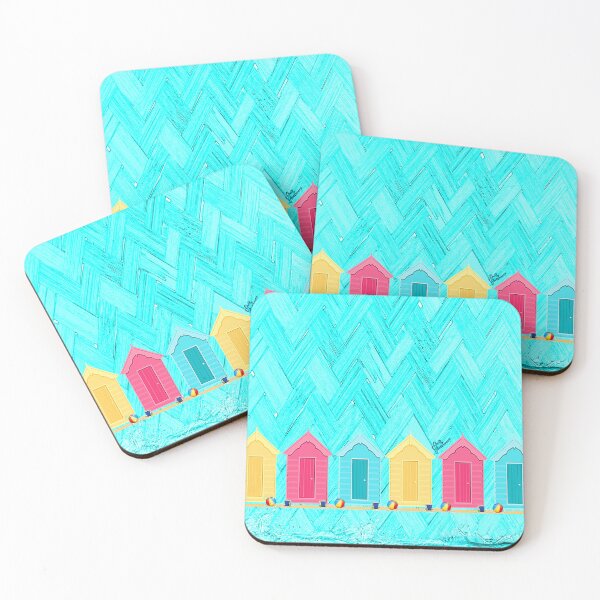 Item preview, Beach Huts designed and sold by Fluid Artzworx.