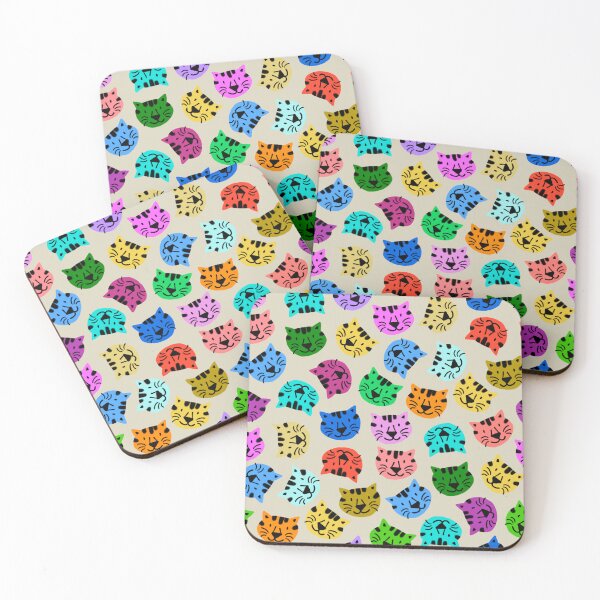 Item preview, Colorful Catsies designed and sold by marialindemann.