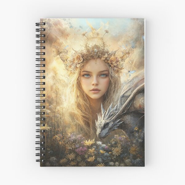 Item preview, Ethereal Guardian and Her Dragon Companion designed and sold by LemurianPortals.
