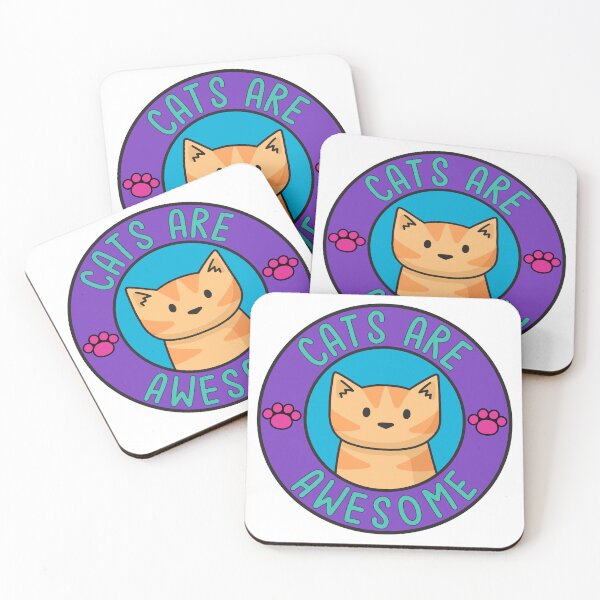 Item preview, Cats Are Awesome designed and sold by doodlecats.