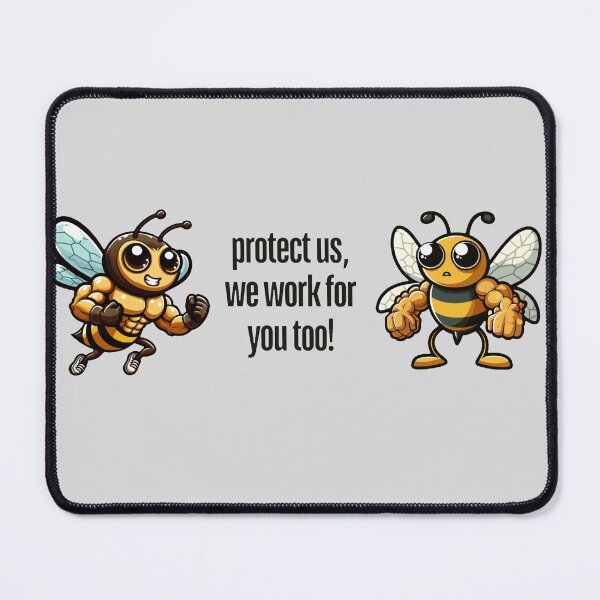 Item preview, worker bee designed and sold by MixtaGraphics.