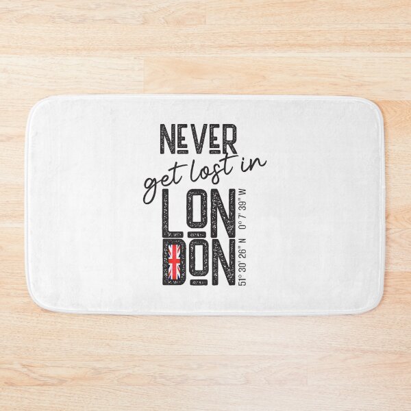 Item preview, Never get lost in London coordinates designed and sold by wortwerk-design.