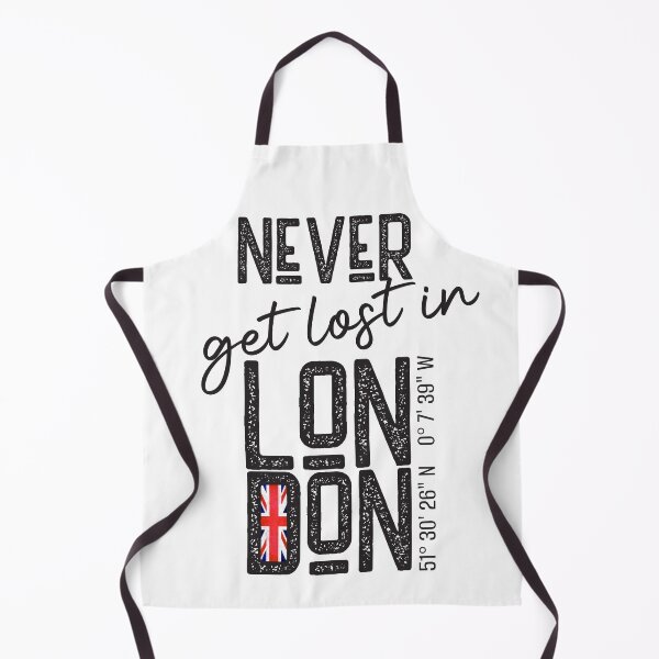 Item preview, Never get lost in London coordinates designed and sold by wortwerk-design.