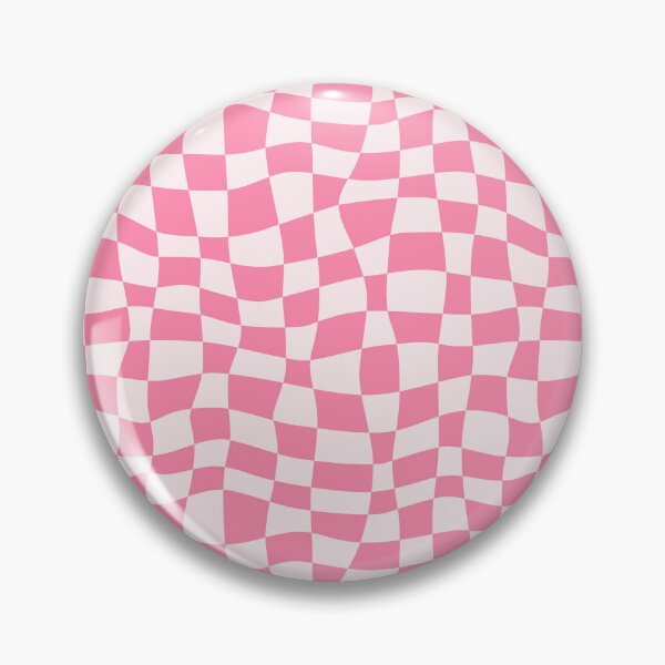 Item preview, Cute Pink Groovy Checkered Pattern designed and sold by ChaosDesigns876.