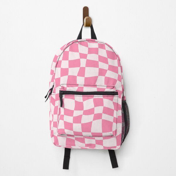 Item preview, Cute Pink Groovy Checkered Pattern designed and sold by ChaosDesigns876.