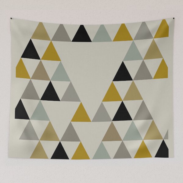Item preview, Modern Geometric Triangles designed and sold by Mirrafoto.