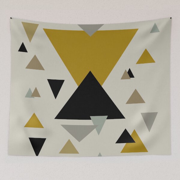 Item preview, Modern Geometric Triangles designed and sold by Mirrafoto.